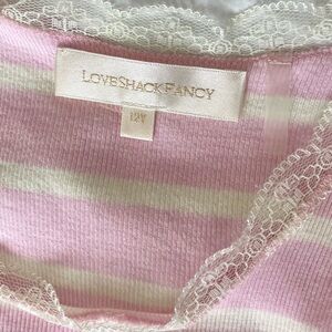 LoveShackFancy Tank Top- 12Y